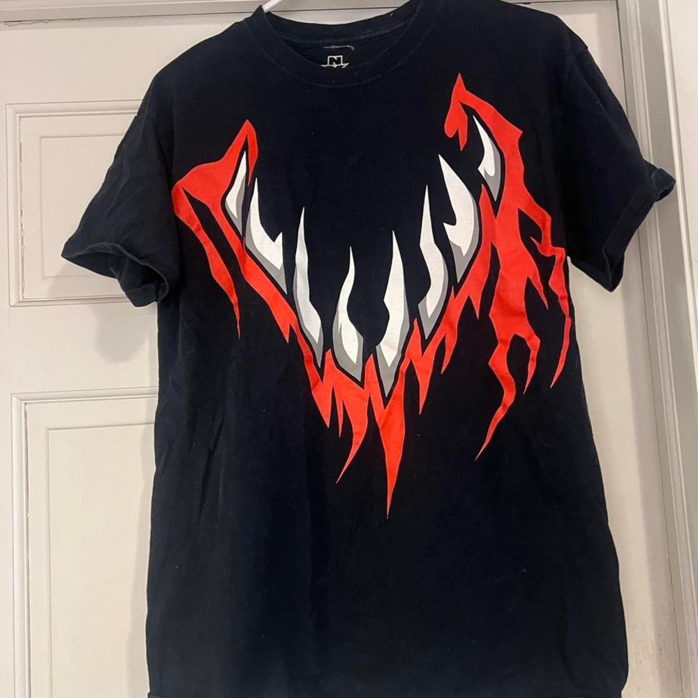Black and red NXT Finn Balor tee